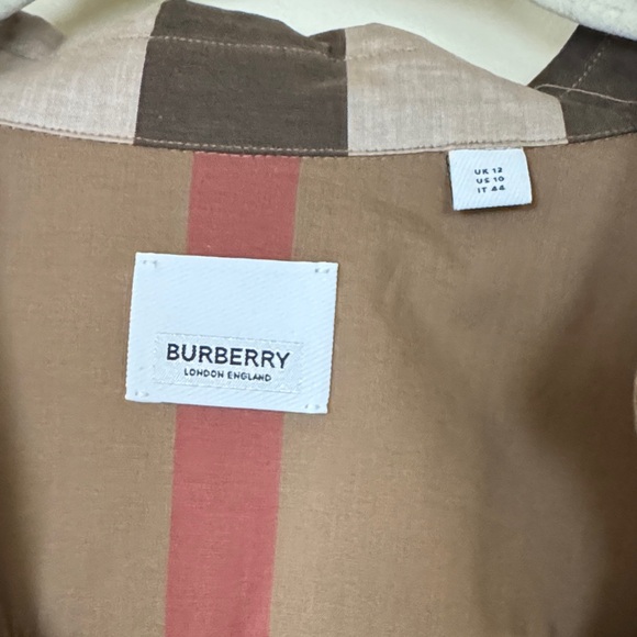 Burberry Brown Plaid Dress NWT - Picture 3 of 11